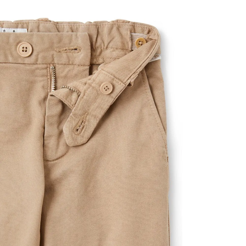 Corduroy Straight Trousers