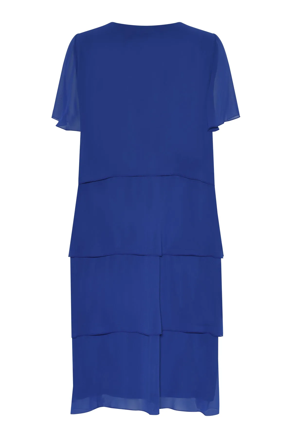 Godske Dress Tiered Layers in Blue