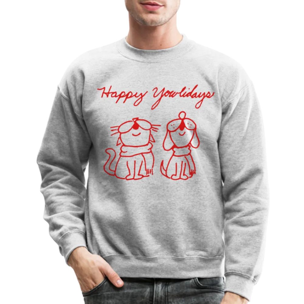 Happy Yowlidays Crewneck Sweatshirt