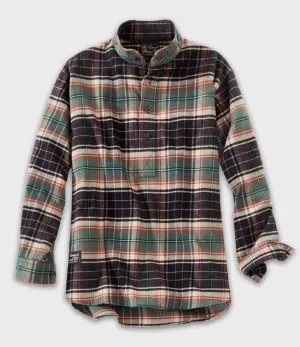 Henley Flannel Shirt - Earth