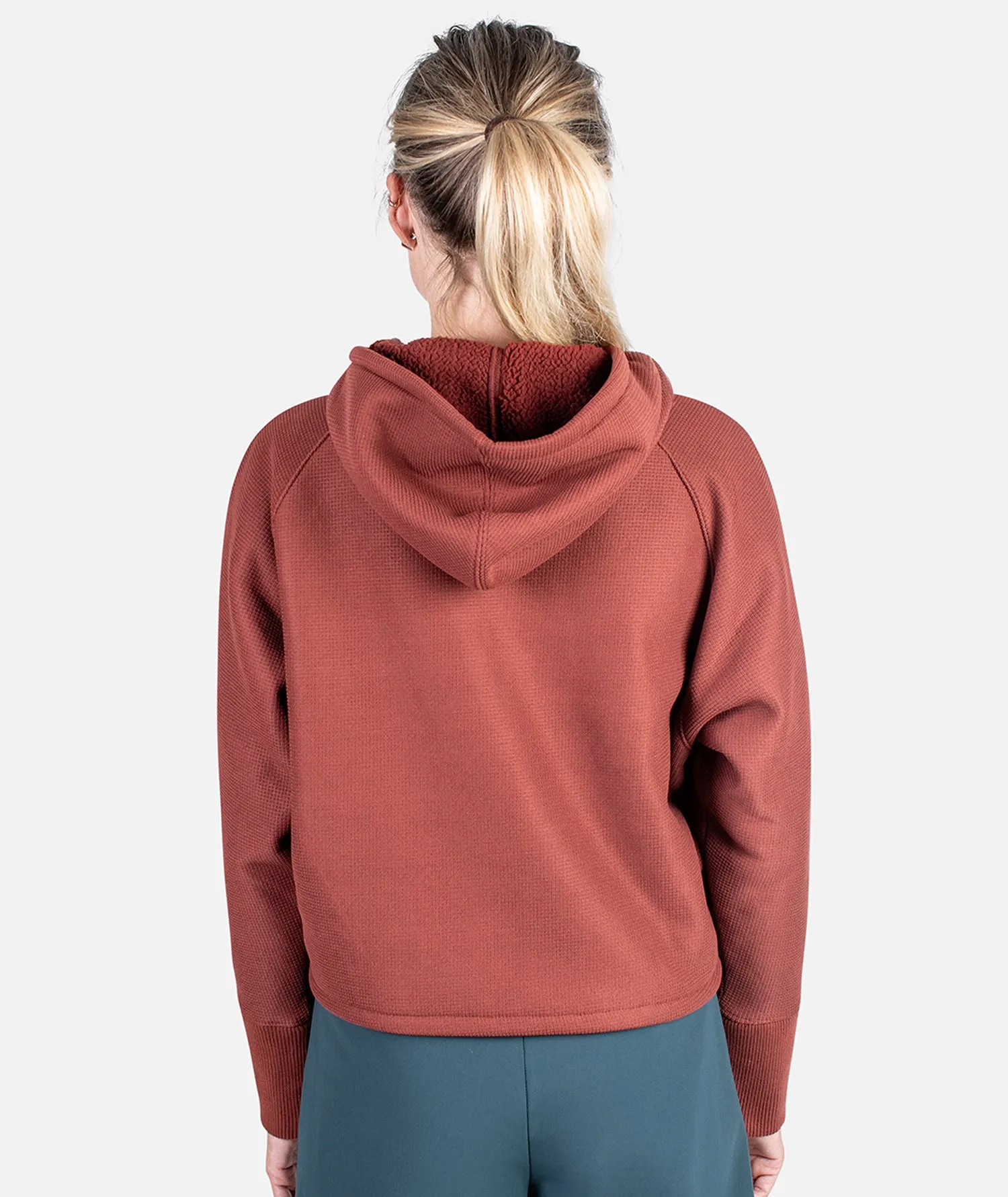 Longport Zip Up Hoodie - Cinnamon