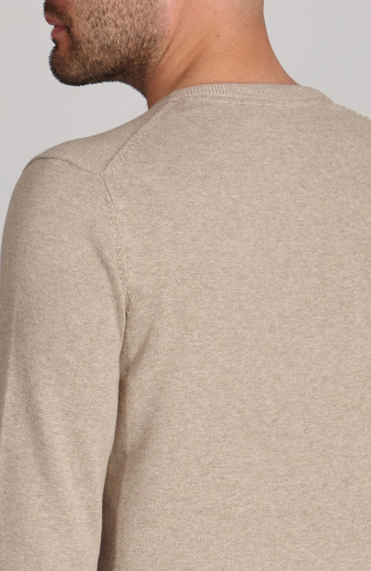 Men's 100% Cotton Crew Neck Jumper