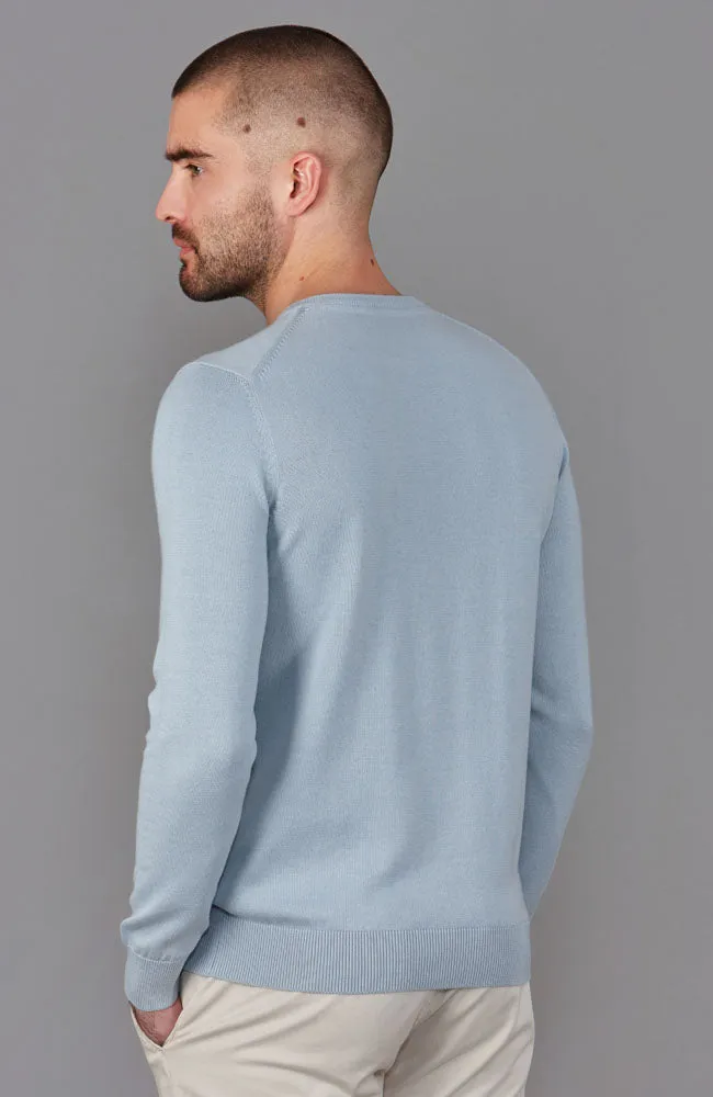 Men's 100% Cotton Crew Neck Jumper