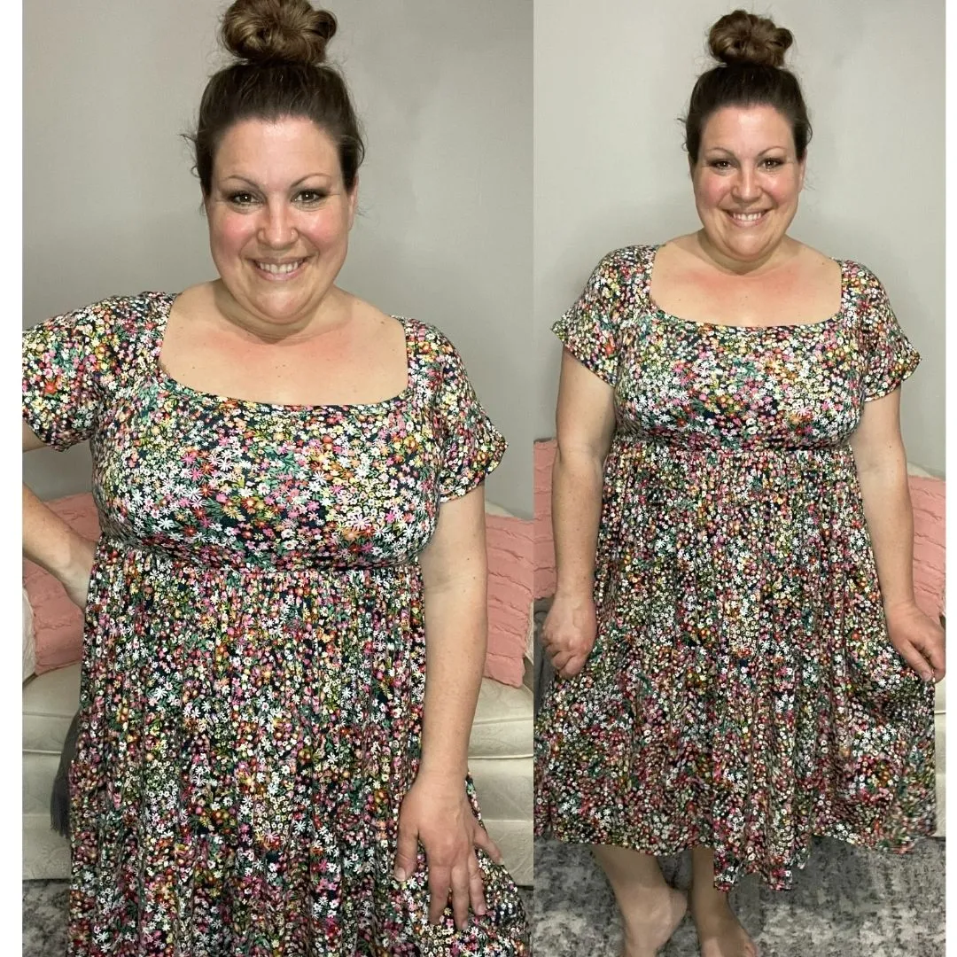 Mini Floral Amber Dress