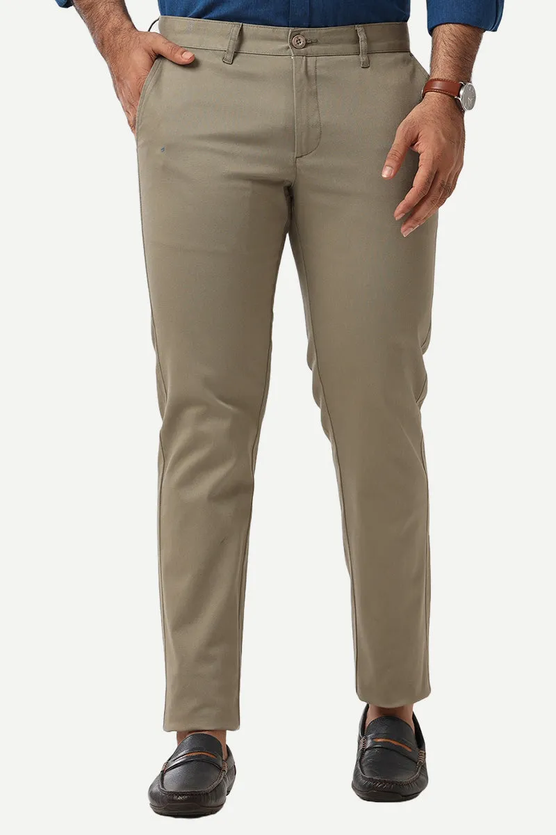 Monaco - Black and Pale Olive Green Pack of 2 Trousers For Men | Ariser