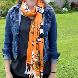 Natty Boh Baseball Players (Orange) / Scarf