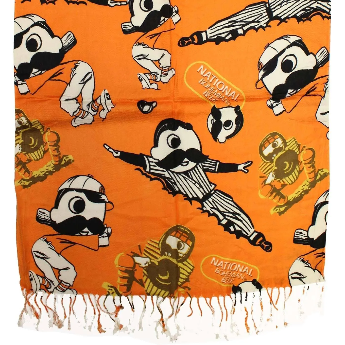 Natty Boh Baseball Players (Orange) / Scarf