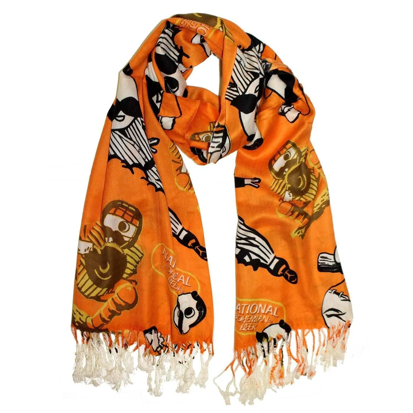 Natty Boh Baseball Players (Orange) / Scarf