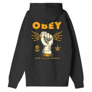 Obey New Clear Power Hood - Black