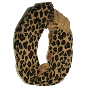 SF-45 Camel Leopard Scarf