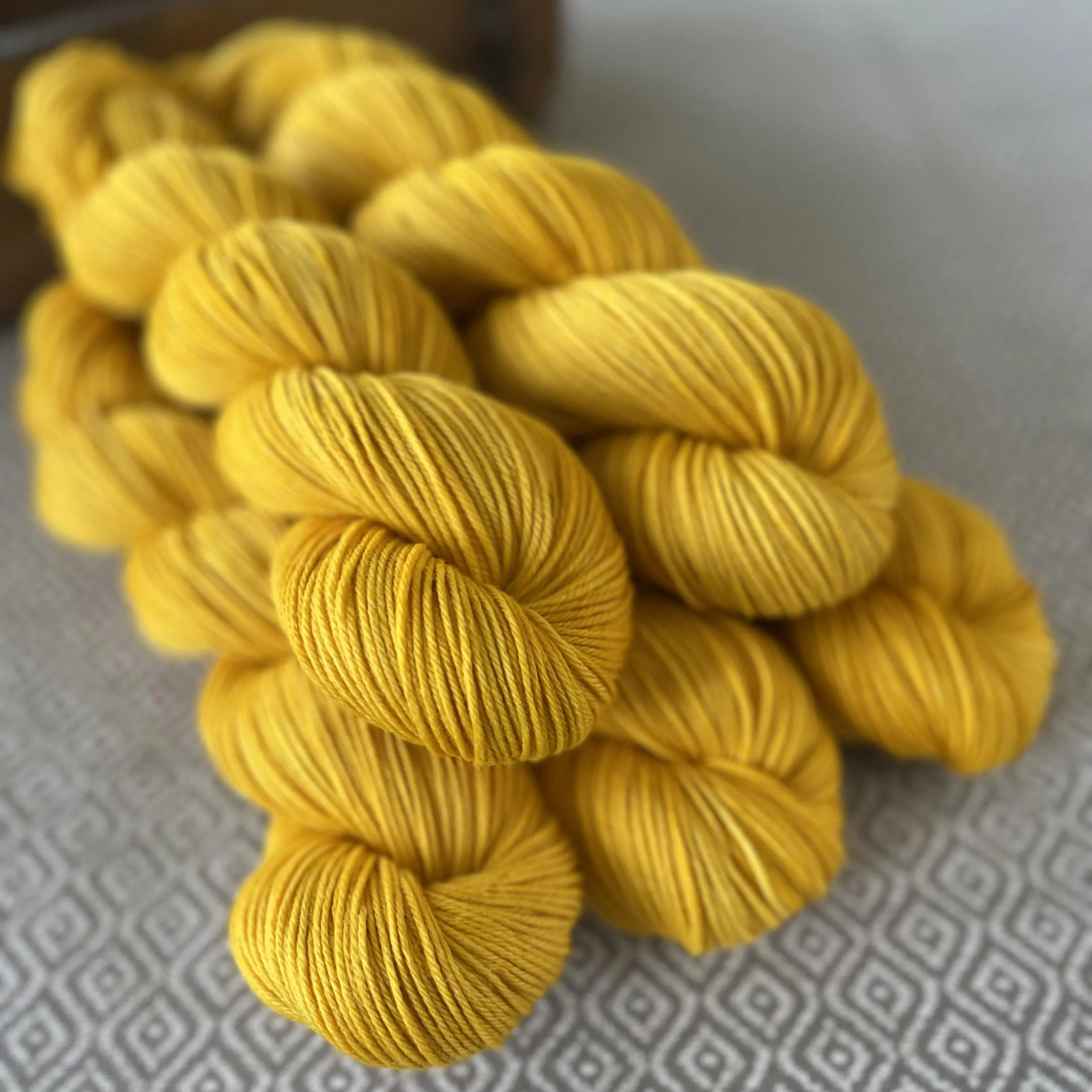 Simply DK Yarn - Canary Semi Solid