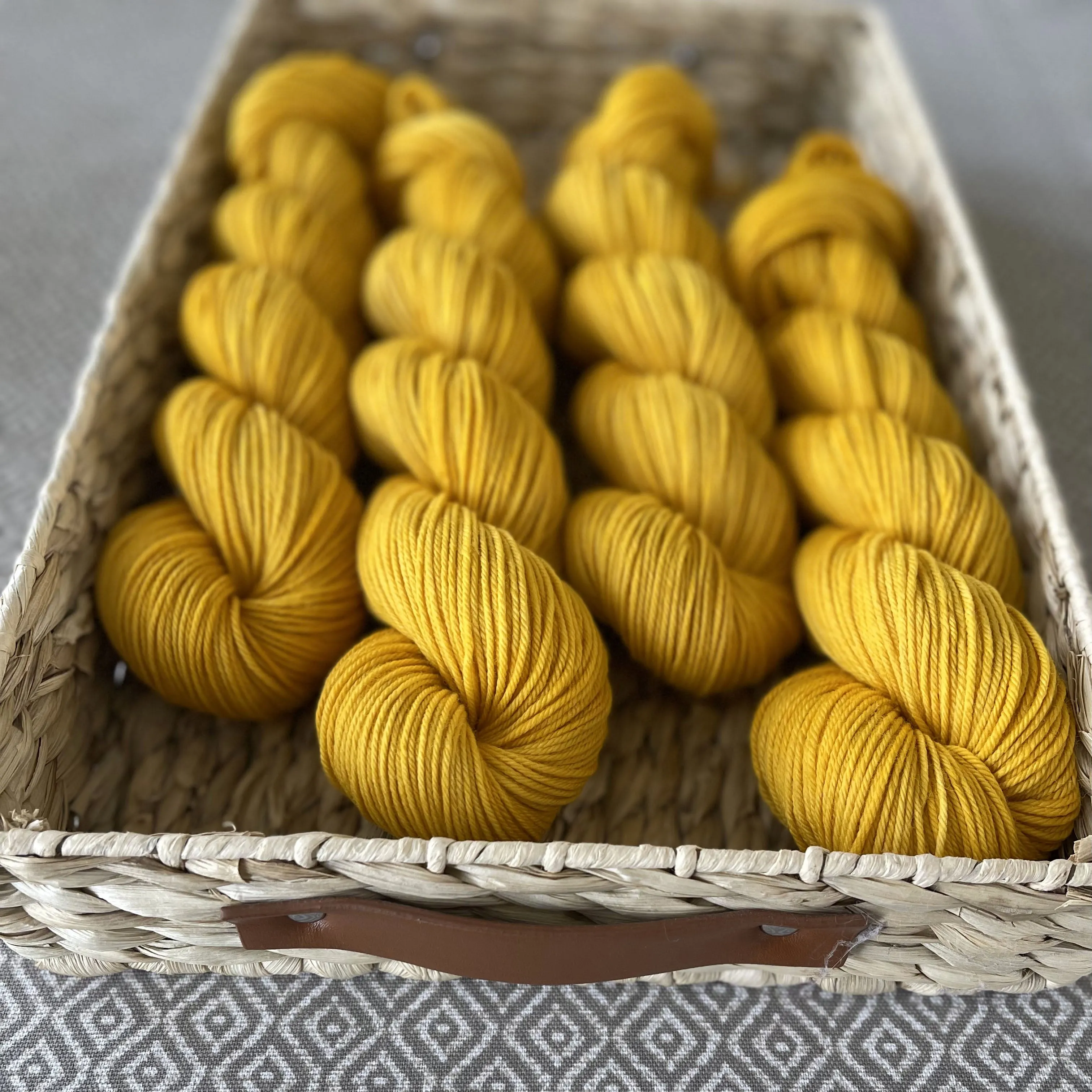 Simply DK Yarn - Canary Semi Solid