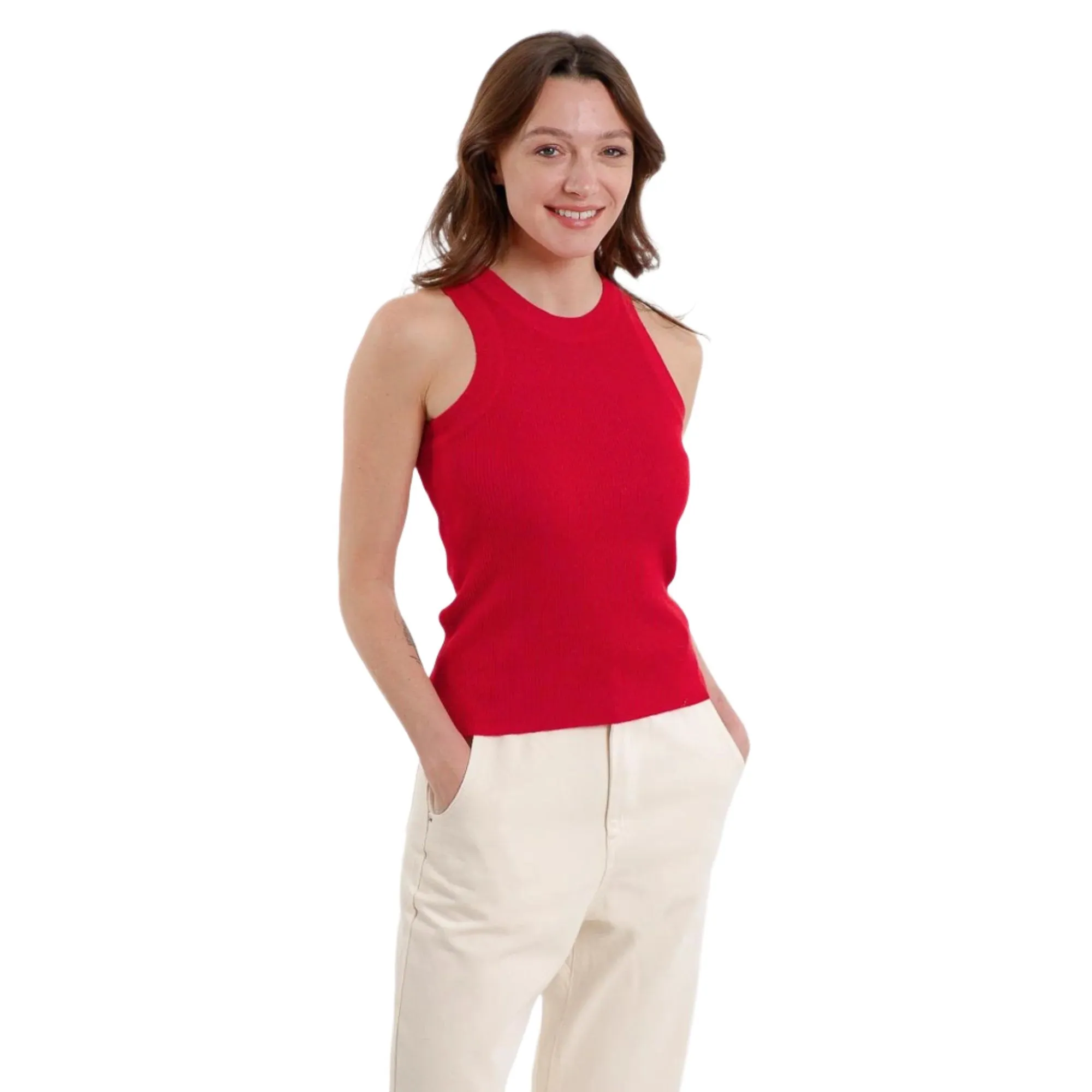 Sweewe Paris Meah Top in Red