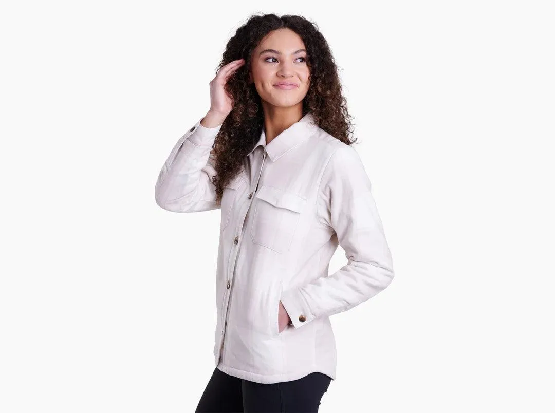 Women's Ember Shirt Jacket - Stone